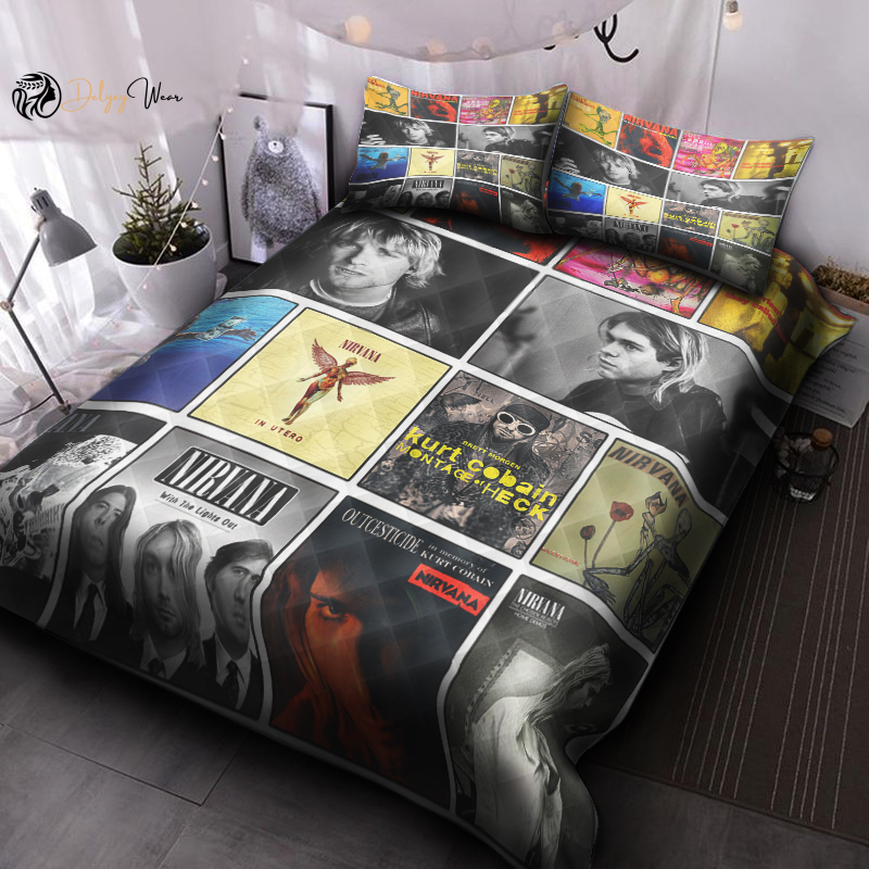 Nirvana 1 Bedding Set Decor Gift For Men Women Decor Gift For Men Women G95