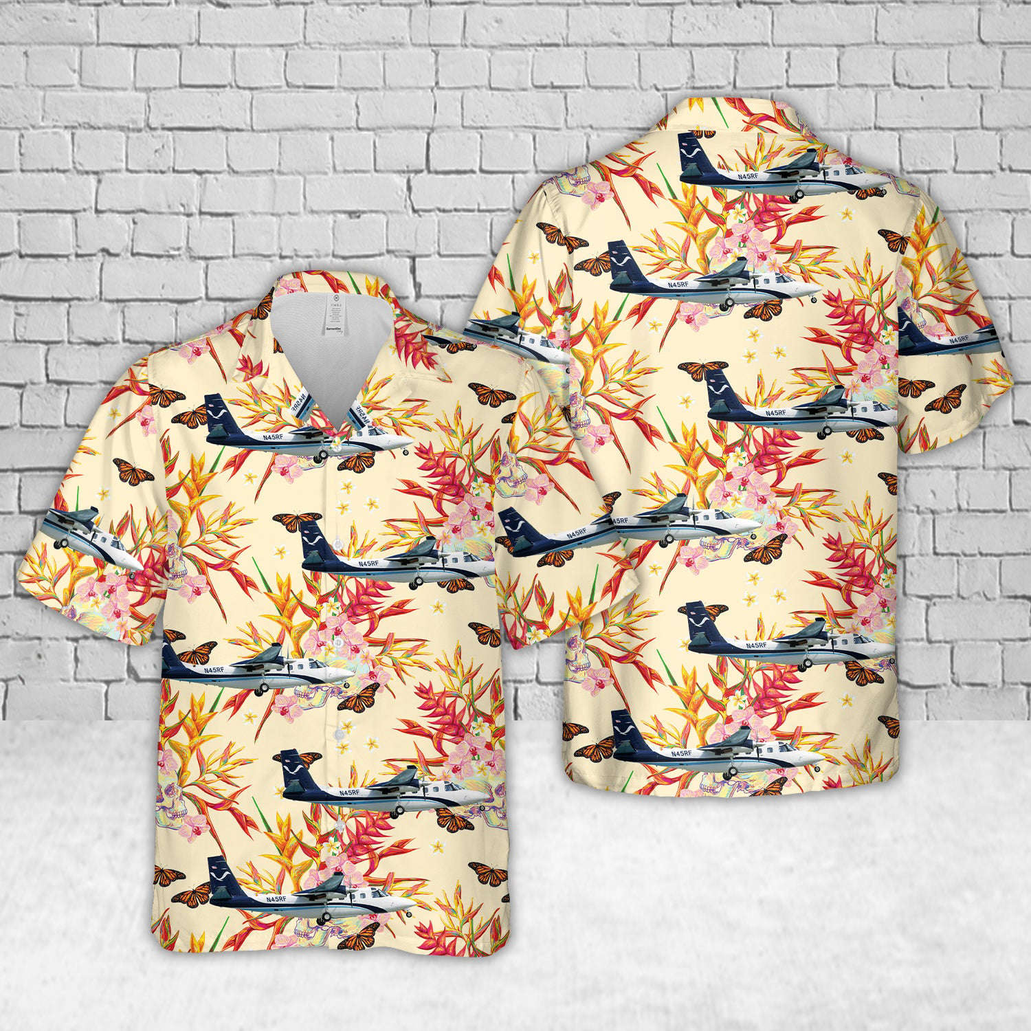 NOAA Rockwell 695 Jetprop 980 Hawaiian Shirt Gift for Men Dad Father Gift for Men Dad Father