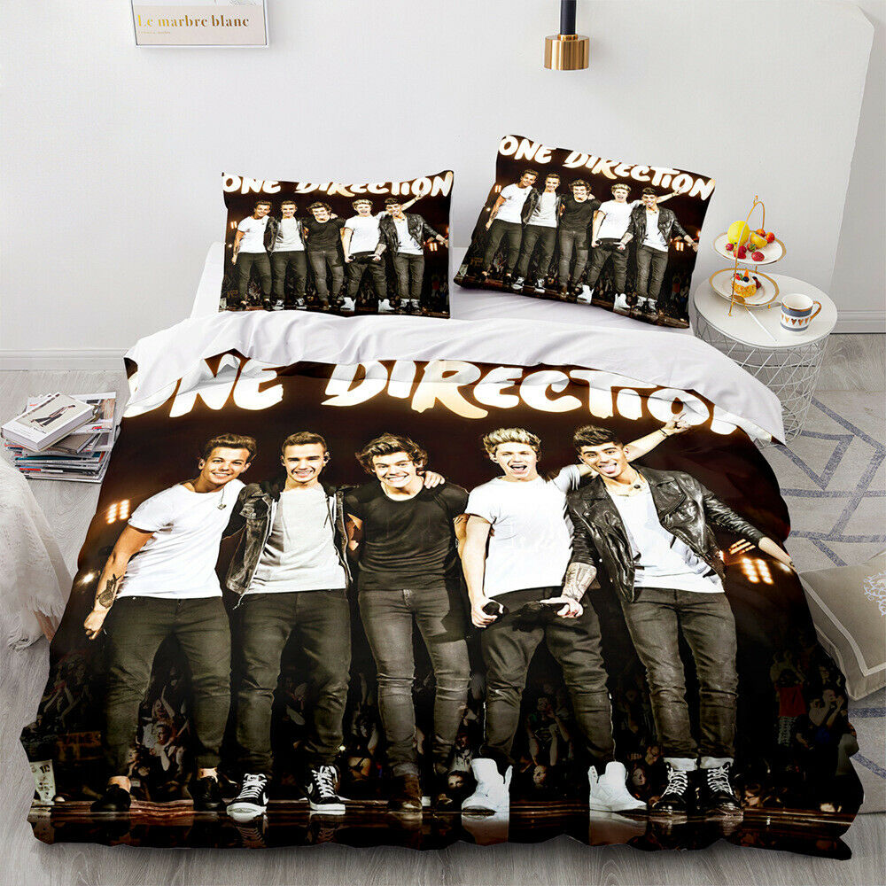 One Direction Bedding Set Decor Gift For Men Women Decor Gift For Men Women G95
