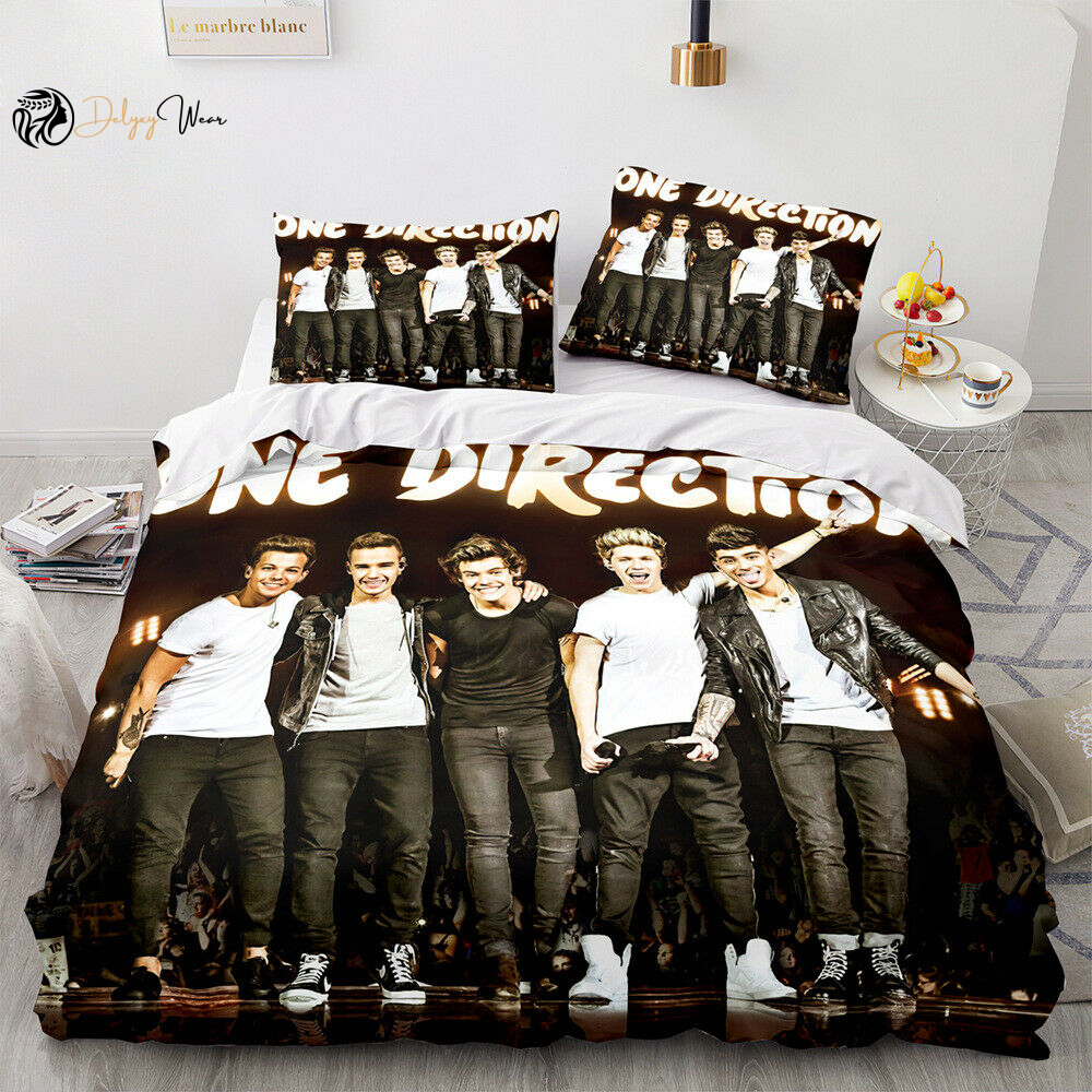 One Direction Bedding Set Decor Gift For Men Women Decor Gift For Men Women G95