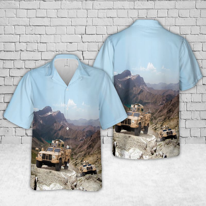 Oshkosh L-ATV Hawaiian Shirt Gift for Men Dad Father Gift for Men Dad Father