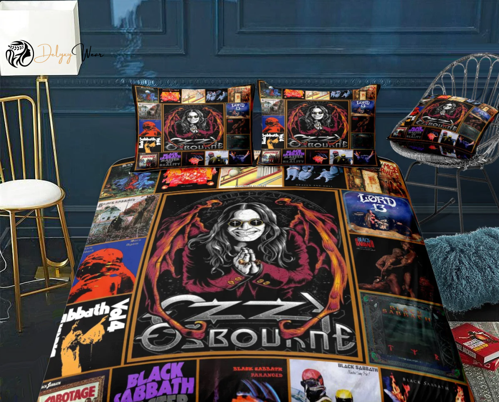 Ozzy Osbourne Bedding Set Decor Gift For Men Women Decor Gift For Men Women CH Ozzy Osbourne Bedding Set Decor Gift For Men Women Decor Gift For Men Women CH
