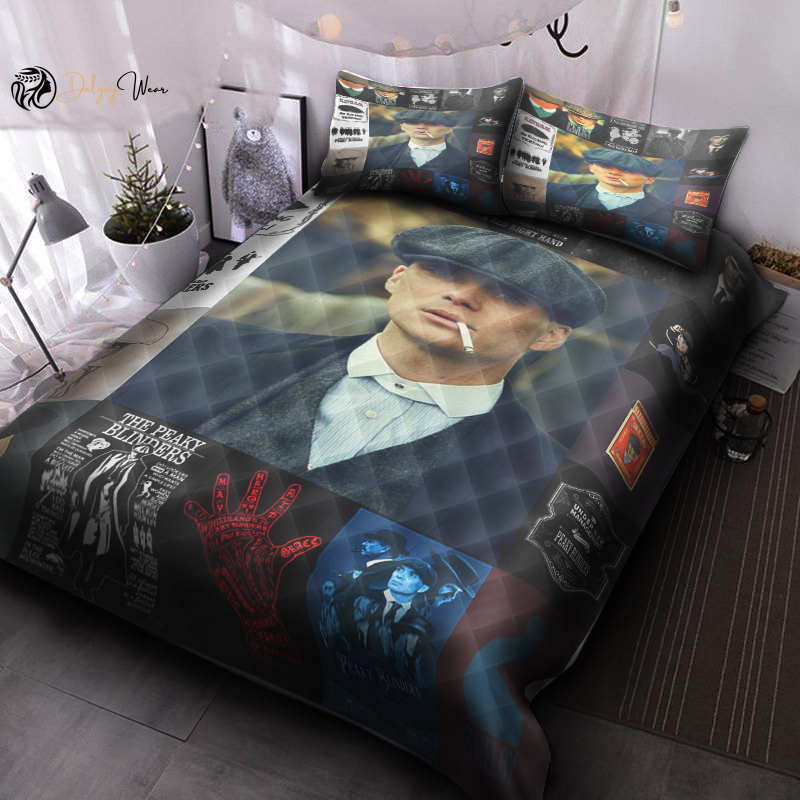 Peaky Blinders 1 Quilt Bedding Set Decor Gift For Men Women Decor Gift For Men Women G95