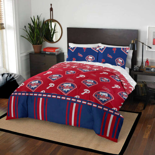 Philadelphia Phillies 1 Bedding Set Decor Gift For Men Women Decor Gift For Men Women G95