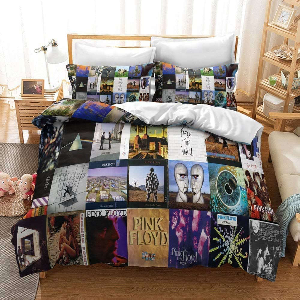 Pink Floyd Bedding Set Decor Gift For Men Women Decor Gift For Men Women CH