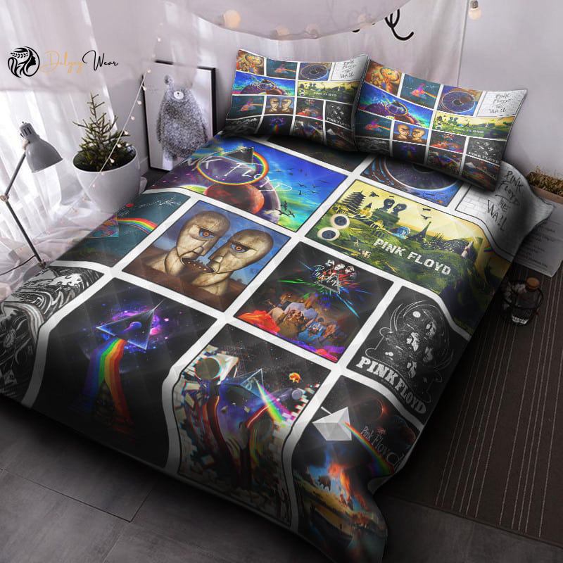Pink Floyd Bedding Set Decor Gift For Men Women Decor Gift For Men Women G95
