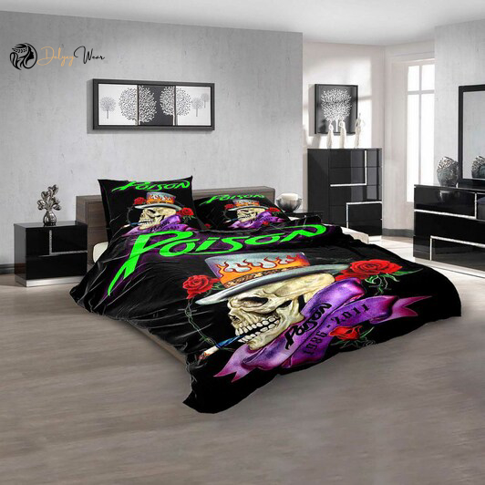 Poison Bedding Set Decor Gift For Men Women Decor Gift For Men Women G95