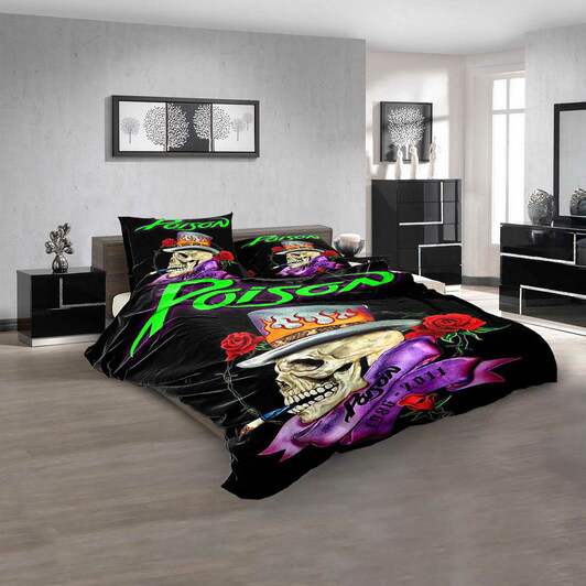 Poison Bedding Set Decor Gift For Men Women Decor Gift For Men Women G95