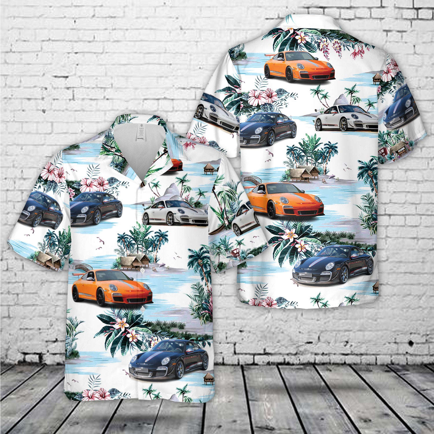 Porsche 911 gt3 rs 4.0 (997) Hawaiian Shirt Gift for Men Dad Father Gift for Men Dad Father