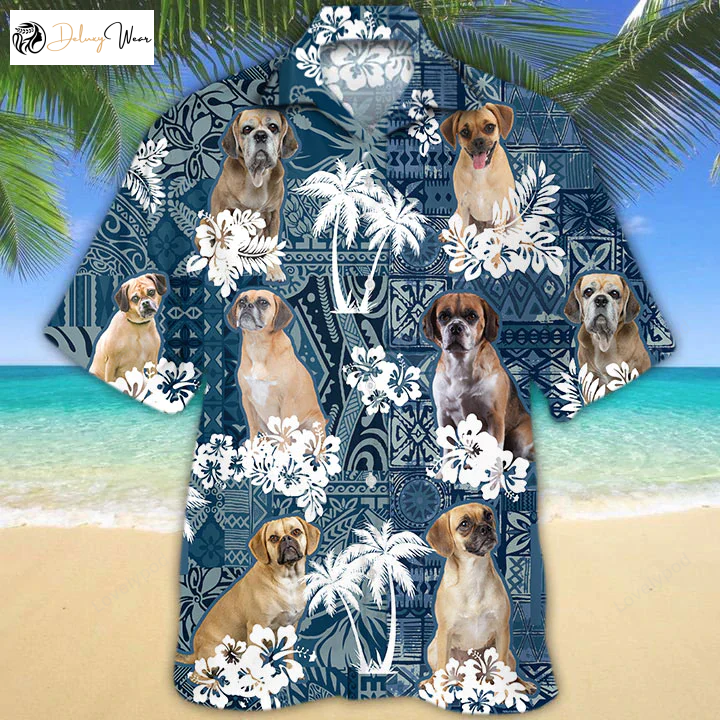 Puggle 2 Hawaiian Shirt: Vibrant Tropical Style for Men Shop Now!