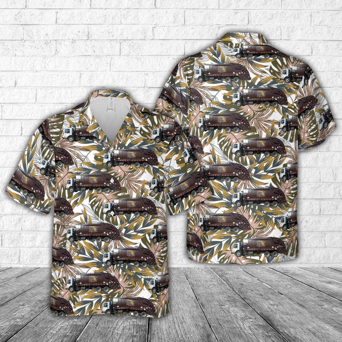 Republic Services (Florida Refuse) Hawaiian Shirt Gift for Men Dad Father Gift for Men Dad Father