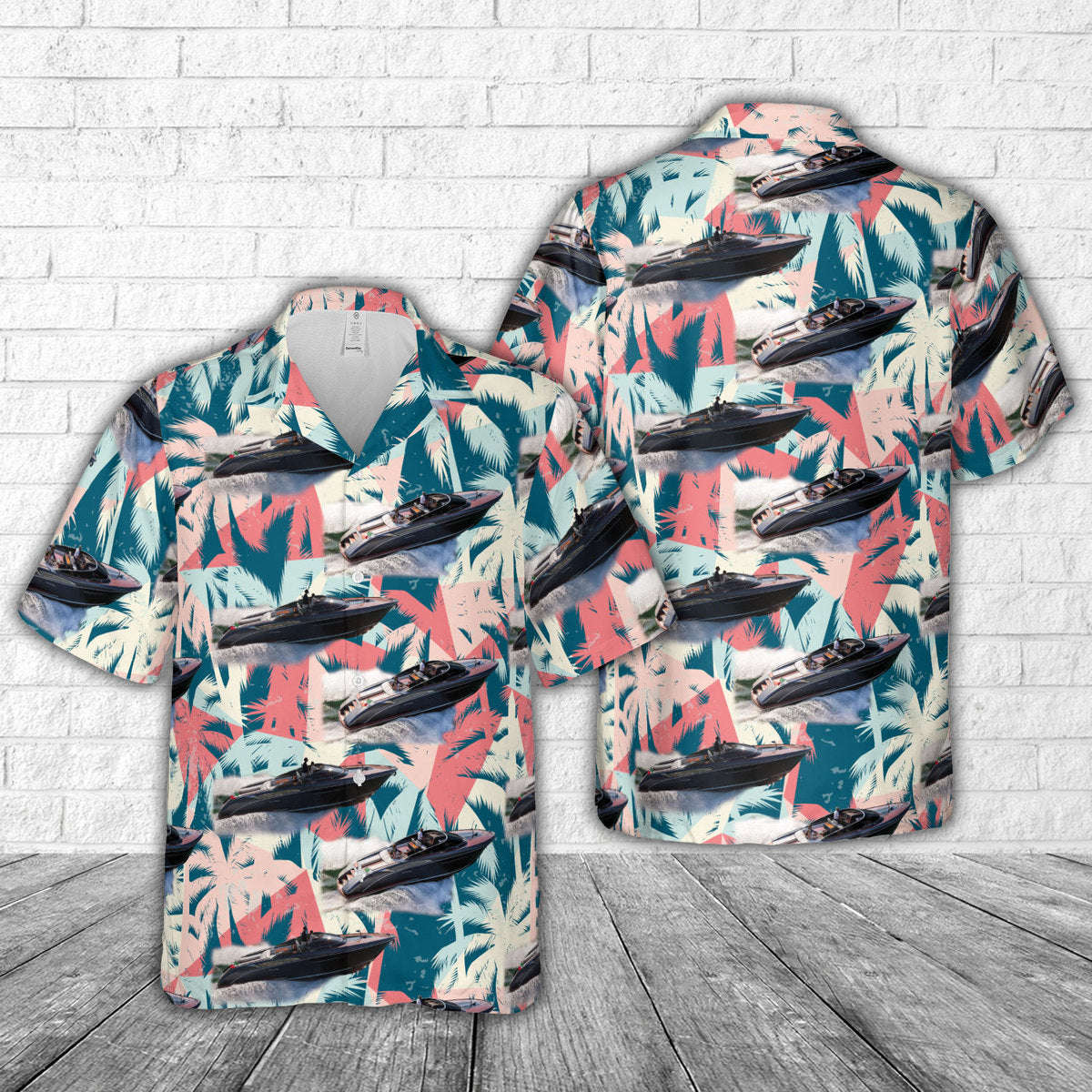 RIVA 38 Rivamare Hawaiian Shirt Gift for Men Dad Father Gift for Men Dad Father