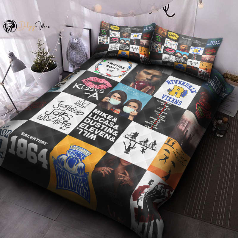 Riverdale Quilt Bedding Set Decor Gift For Men Women Decor Gift For Men Women CH