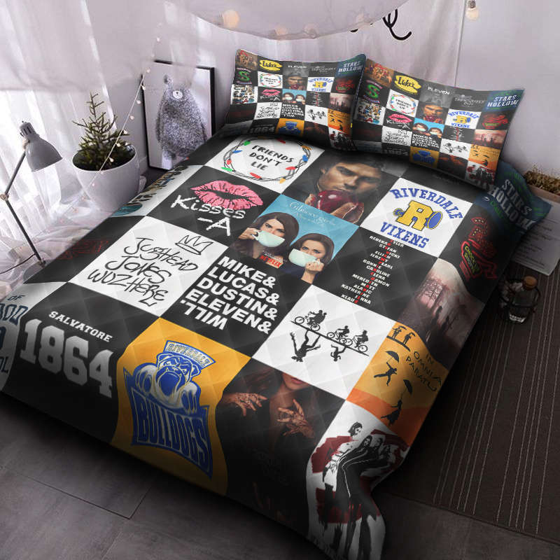 Riverdale Quilt Bedding Set Decor Gift For Men Women Decor Gift For Men Women CH