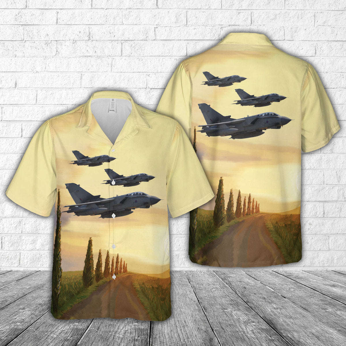 Royal Air Force No 15(R) Sqn Panavia Tornado GR4 ZG754 130 Hawaiian Shirt Gift for Men Dad Father Gift for Men Dad Father