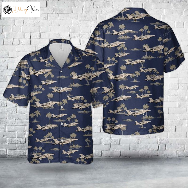 Get Ready for Summer with RAAF A44-207 Hawaiian Shirt Gift for Men Women Fans – Authentic Australian Air Force Design