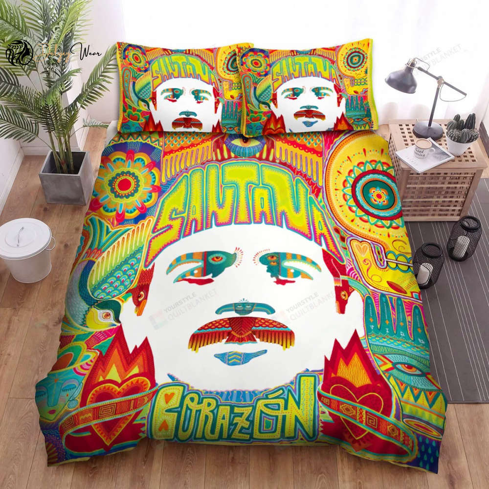 Santana Bedding Set Decor Gift For Men Women Decor Gift For Men Women G95