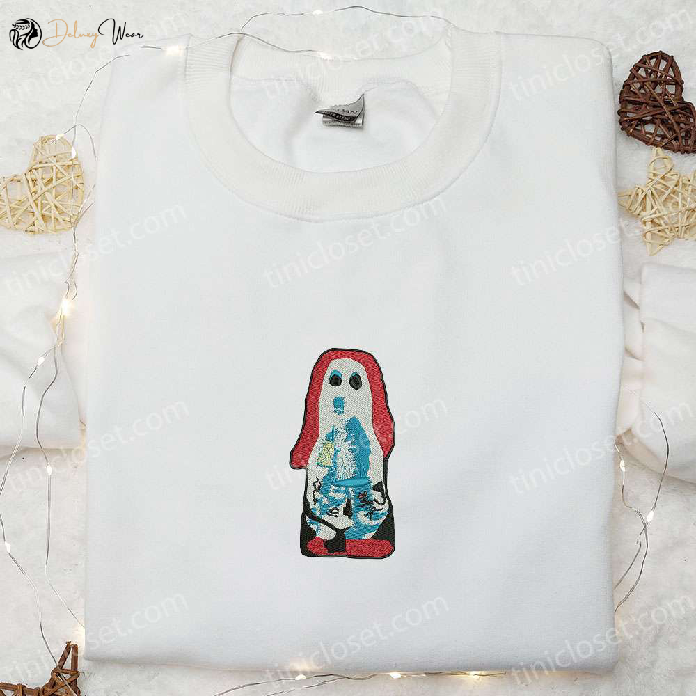 Spooky Ghosts Embroidered Shirt: Best Halloween Gift for the Family
