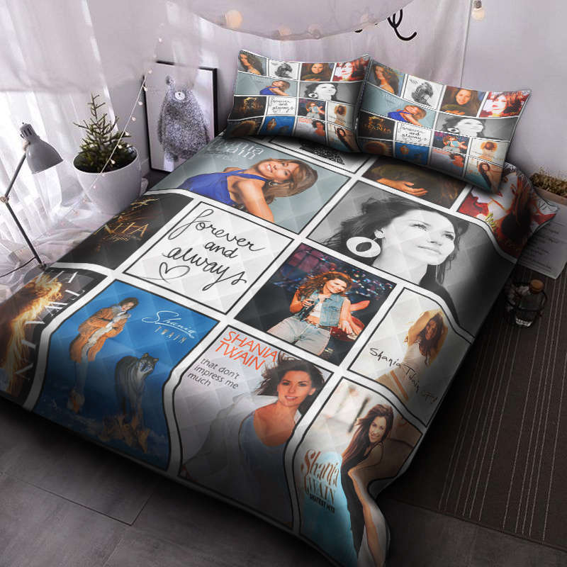 Shania Twain Quilt Bedding Set Decor Gift For Men Women Decor Gift For Men Women CH