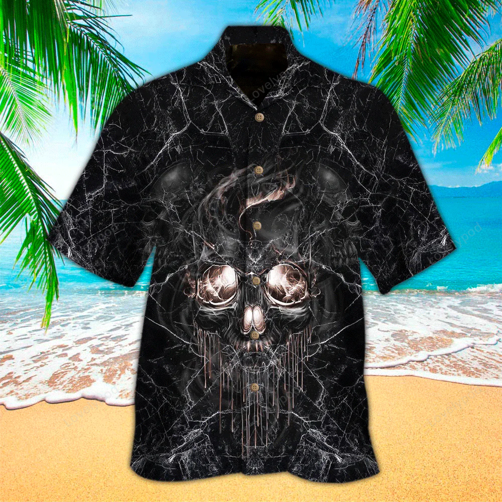 Skull Hawaii Shirt Gift for Men Women Fans: Perfect Men s Hawaiian Shirt Gift for Men Women Fans for Skull Lovers