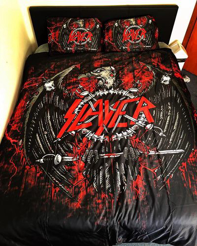 Slayer 1 Bedding Set Decor Gift For Men Women Decor Gift For Men Women G95