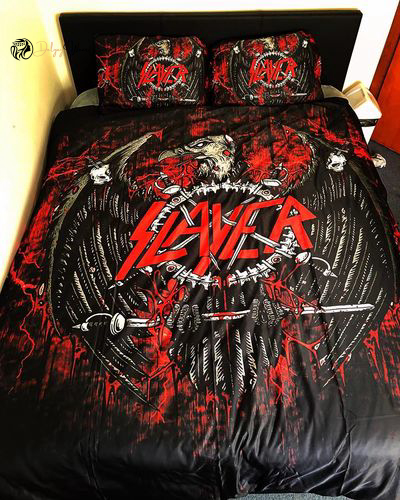 Slayer 1 Bedding Set Decor Gift For Men Women Decor Gift For Men Women G95