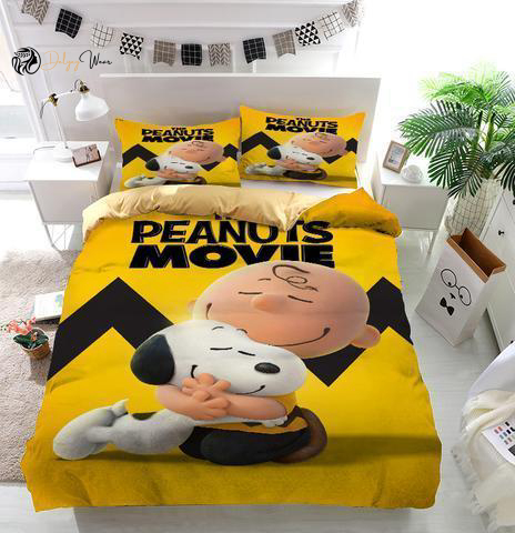 Snoopy Bedding Set Decor Gift For Men Women Decor Gift For Men Women G95