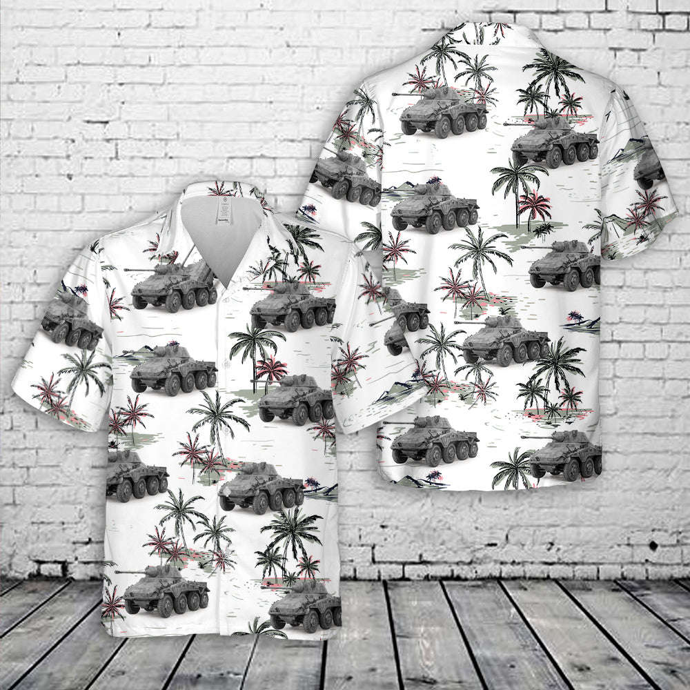 Sonder KFZ 234 Tank Hawaiian Shirt Gift for Men Dad Father Gift for Men Dad Father