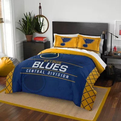St. Louis Blues Bedding Set Decor Gift For Men Women Decor Gift For Men Women G95