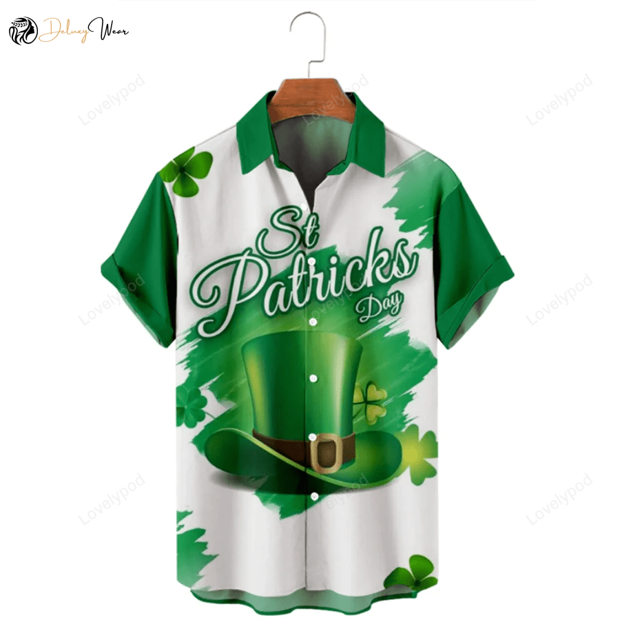 St Patrick s Hawaiian Shirt – Embrace the Luck of the Irish with this Festive and Stylish Apparel