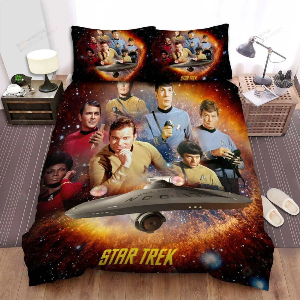 Star Trek Bedding Set Decor Gift For Men Women Decor Gift For Men Women G95
