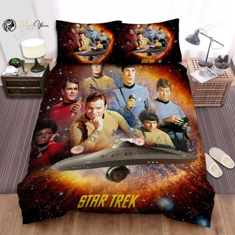 Star Trek Bedding Set Decor Gift For Men Women Decor Gift For Men Women G95