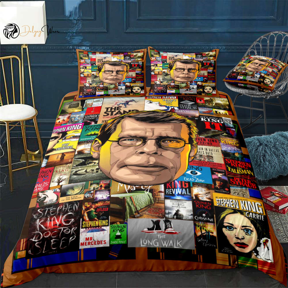 Stephen King Bedding Set Decor Gift For Men Women Decor Gift For Men Women CH