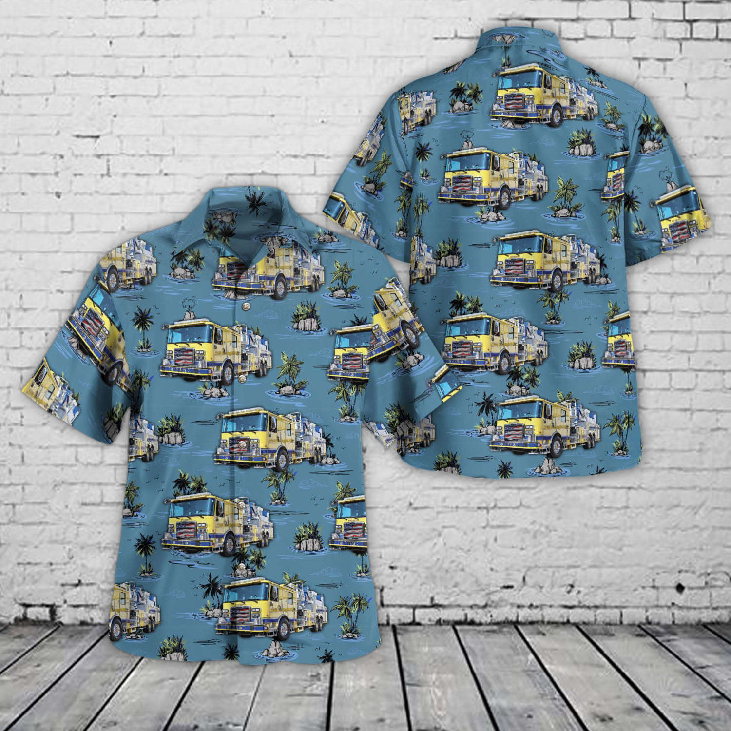 Succasunna, New Jersey, Roxbury Township Fire Department Hawaiian Shirt Gift for Men Dad Father Gift for Men Dad Father