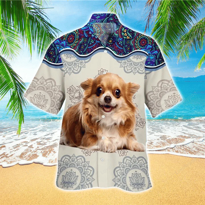 Stylish Summer Chihuahua Hawaiian Shirt – Perfect for Dog Lovers!