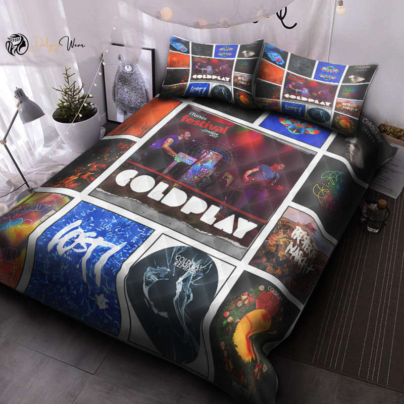 The Coldplay Bedding Set Decor Gift For Men Women Decor Gift For Men Women G95