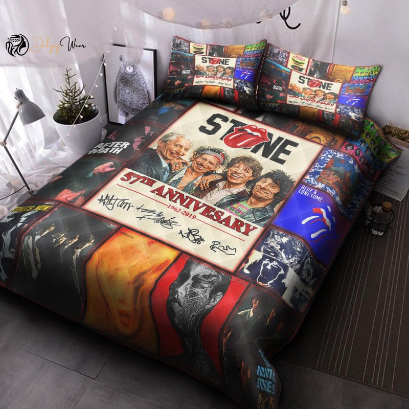 The Rolling Stones 2 Bedding Set Decor Gift For Men Women Decor Gift For Men Women G95