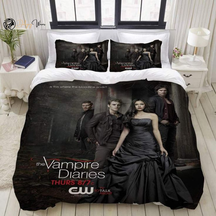 The Vampire Diaries Bedding Set Decor Gift For Men Women Decor Gift For Men Women G95