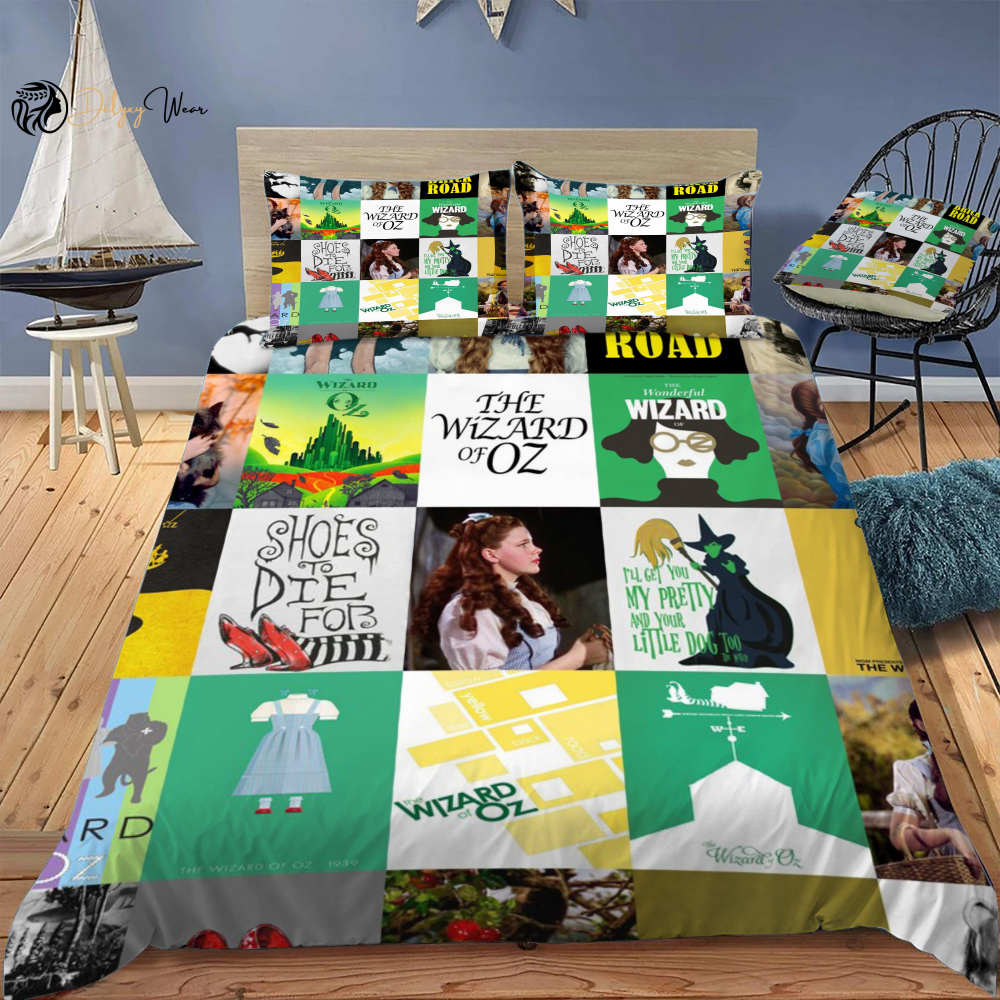 The Wizard Of Oz Bedding Set Decor Gift For Men Women Decor Gift For Men Women G95