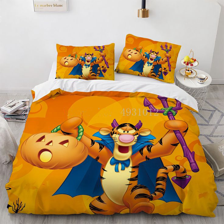 Tigger Cute 1 Bedding Set Decor Gift For Men Women Decor Gift For Men Women G95
