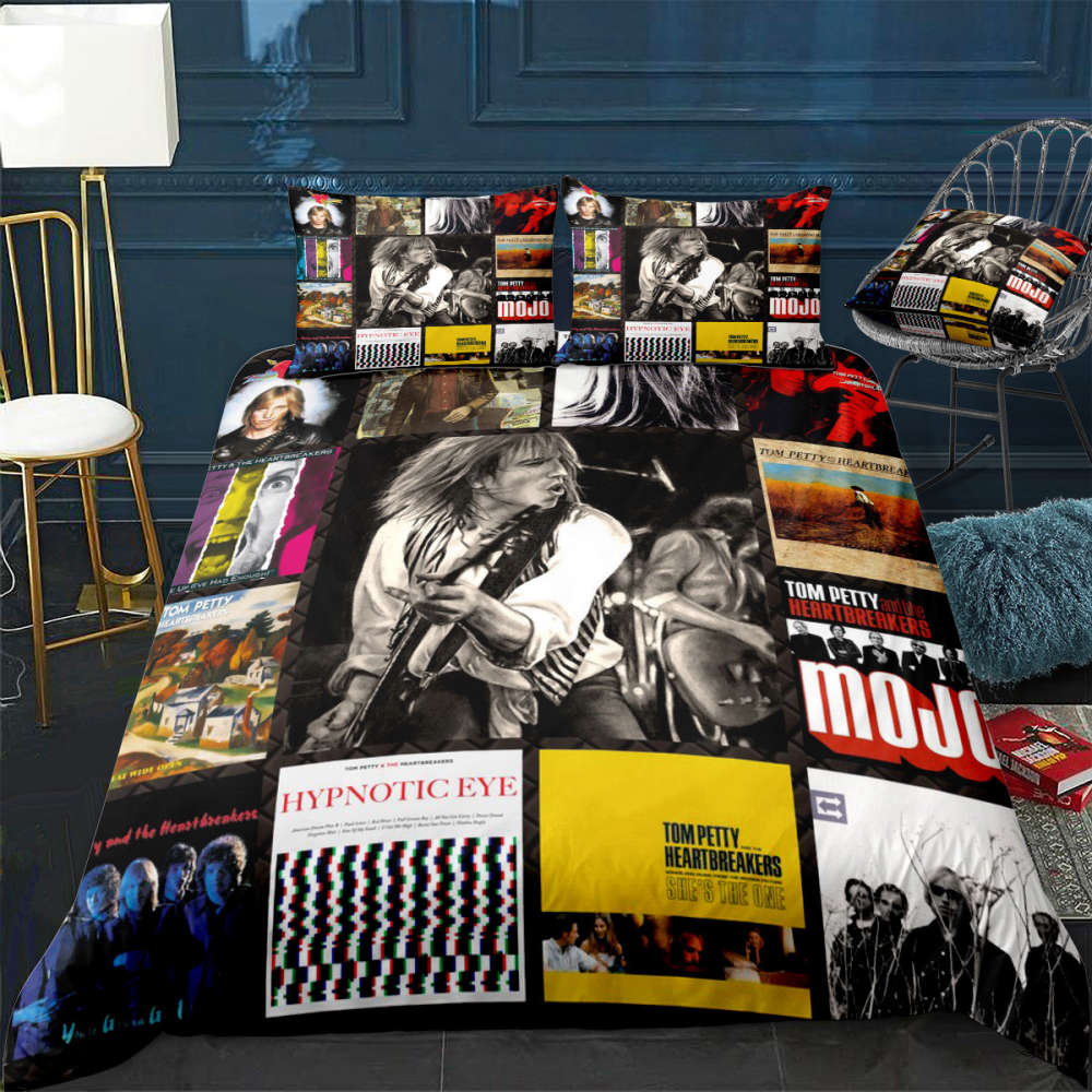 Tom Petty 2 Bedding Set Decor Gift For Men Women Decor Gift For Men Women G95