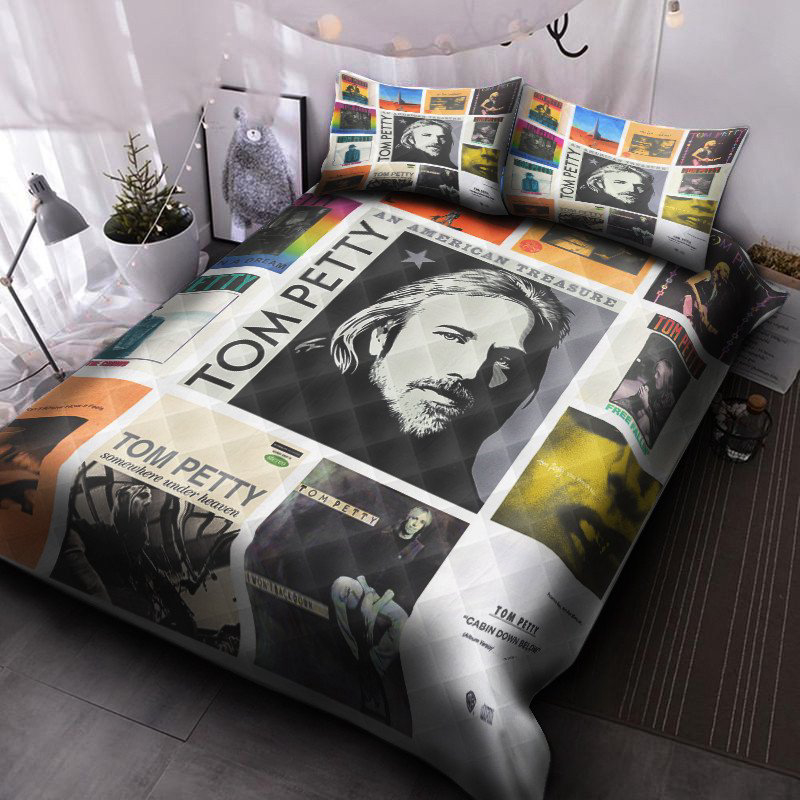 Tom Petty Bedding Set Decor Gift For Men Women Decor Gift For Men Women G95