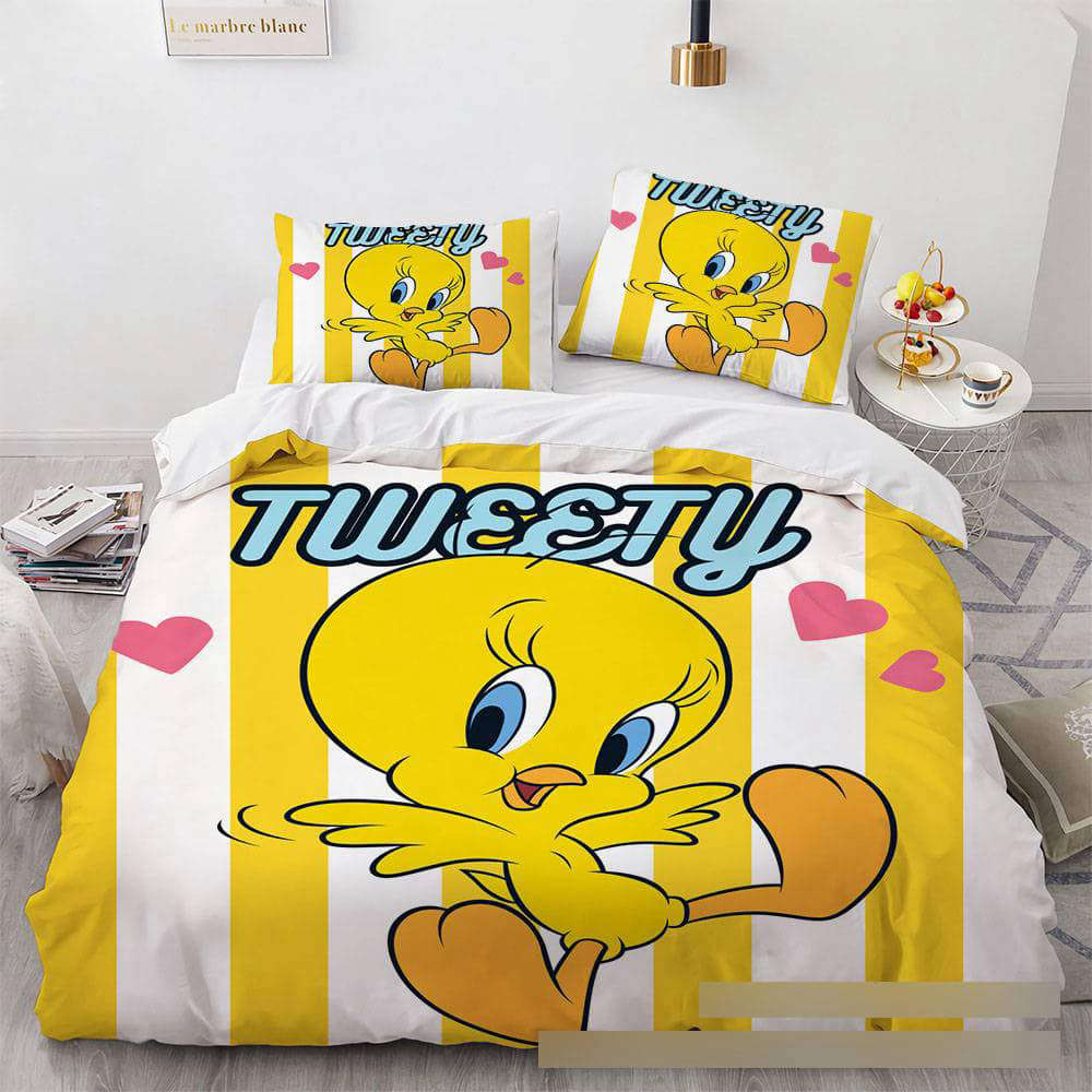 Tweety Bird i0 Bedding Set Decor Gift For Men Women Decor Gift For Men Women G95