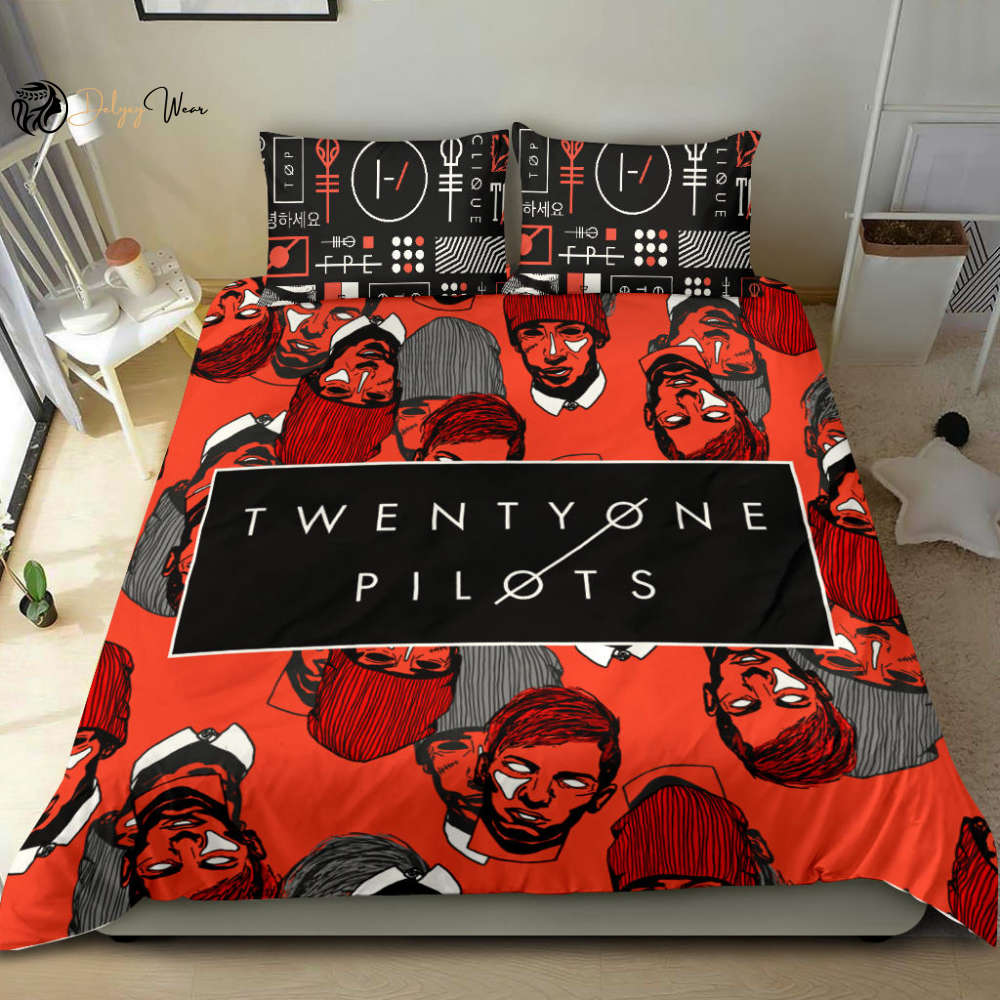 Twenty One Pilots 1 Bedding Set Decor Gift For Men Women Decor Gift For Men Women G95