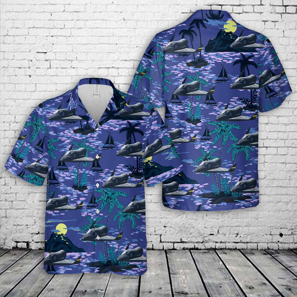 US Air Force Boeing X-20 Dyna-Soar Hawaiian Shirt Gift for Men Dad Father Gift for Men Dad Father