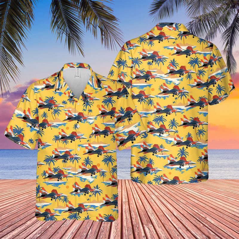 US Air Force McDonnell Douglas F-15A (S/N 71-0280) The First Prototype Hawaiian Shirt Gift for Men Dad Father Gift for Men Dad Father