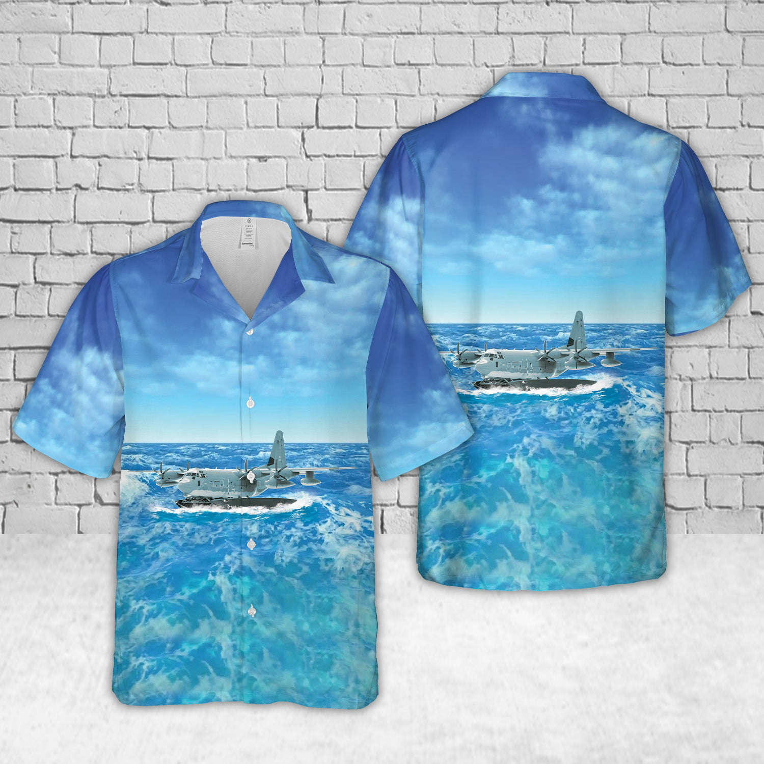 US Air Force Special Operations Command MC-130J Commando II Amphibious Capability Hawaiian Shirt Gift for Men Dad Father Gift for Men Dad Father