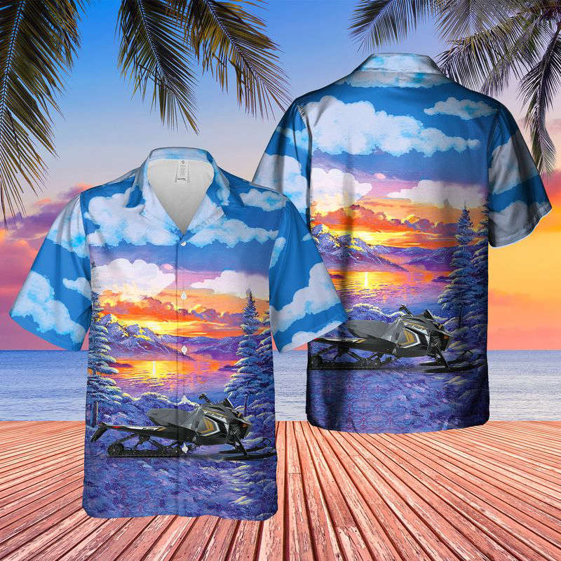 US Arctic Cat Snowmobiles Blast XR Hawaiian Shirt Gift for Men Dad Father Gift for Men Dad Father
