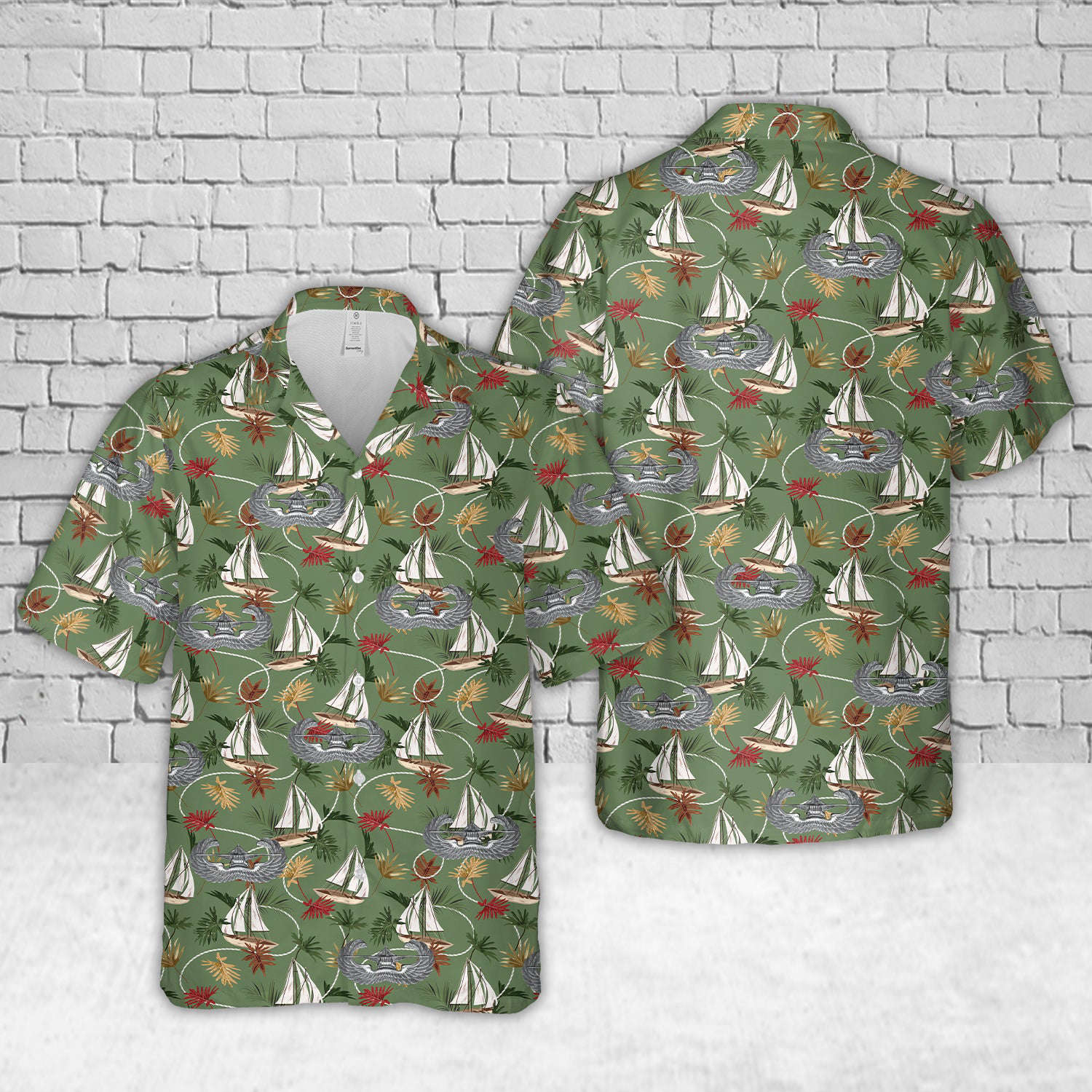 US Army Glider Badge Hawaiian Shirt Gift for Men Dad Father Gift for Men Dad Father