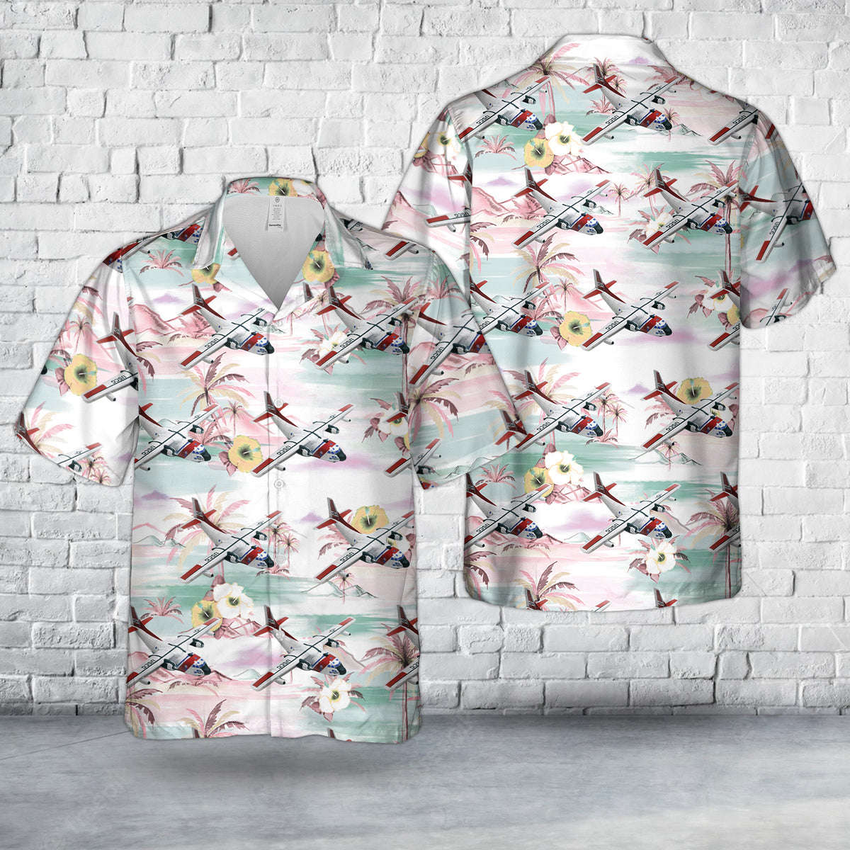 US Coast Guard Fairchild C-123 Provider Hawaiian Shirt Gift for Men Dad Father Gift for Men Dad Father